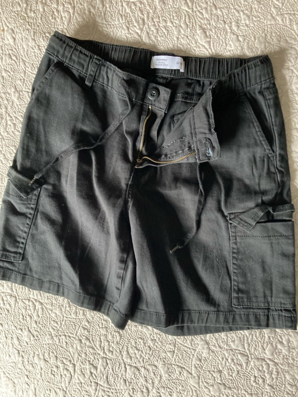 Women’s Black Cargo Shorts